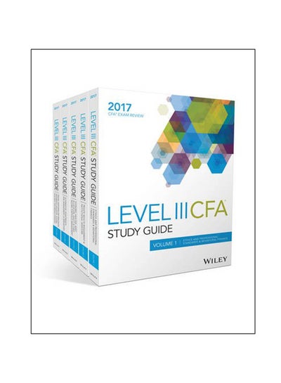 اشتري 2017 CFA Exam Review Level III CFA Study Guide: Complete Set Paperback في الامارات