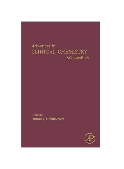 اشتري Advances In Clinical Chemistry Hardcover في الامارات