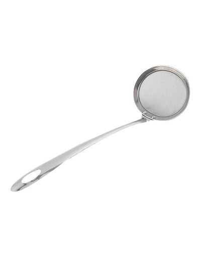 Buy Mesh Colander Scoop Strainer Silver 25x7.5centimeter in UAE