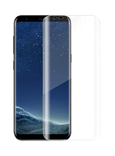 Buy Tempered Glass Screen Protector For Samsung Galaxy S9 Transparent in Saudi Arabia