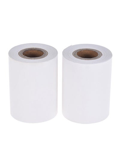 Buy 2-Piece Thermal Paper Rolls White in UAE