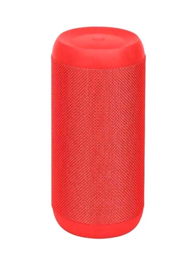 Buy Silox Bluetooth Wireless Stereo Speaker With Handsfree Function Red in Saudi Arabia