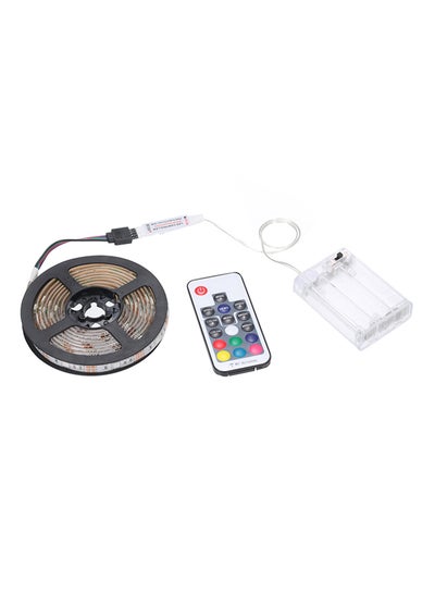 Buy 17-Keys Remote Controlled Battery Powered LED Light Band Black 2meter in UAE