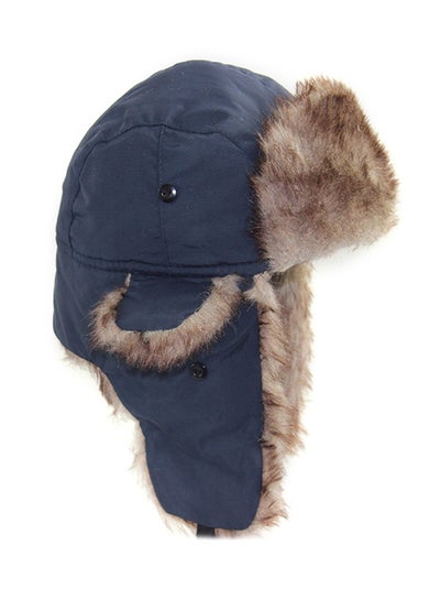 Buy Bomber Headwear With Ear Flaps Blue in Saudi Arabia