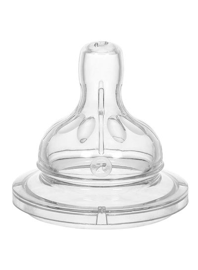 Buy Wide Neck Bottle Silicone Nipple (6-18M) in Egypt