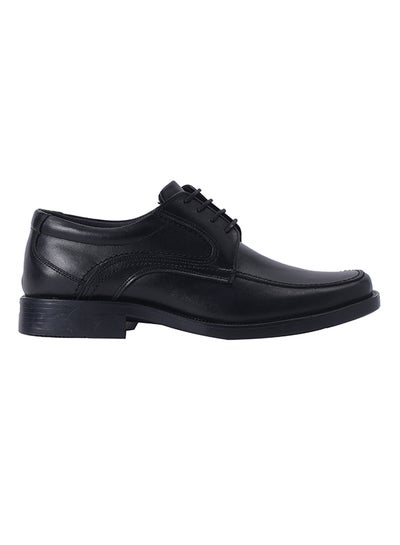 Buy Leather Lace-Ups Black in Egypt