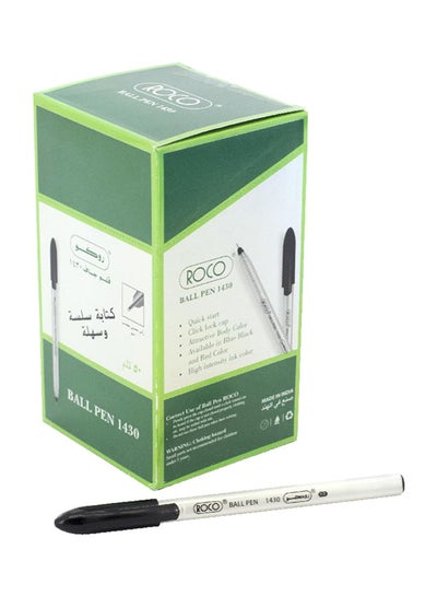 اشتري قلم حبر سائل كروي الرأس أسود في السعودية