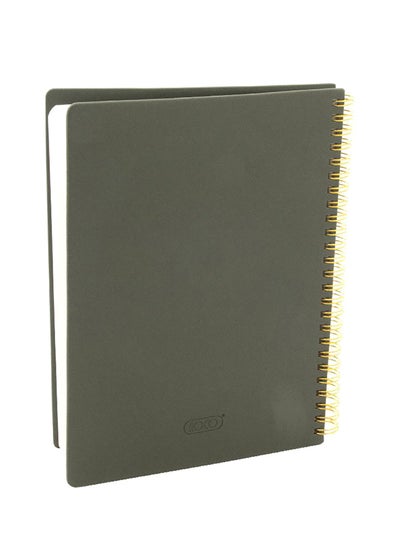 Buy A5 Hard Cover Memo Notebook With 160 Lined Page Green in Saudi Arabia