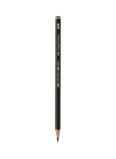 Buy 6B Lumograph Drawing Pencil Green in Saudi Arabia