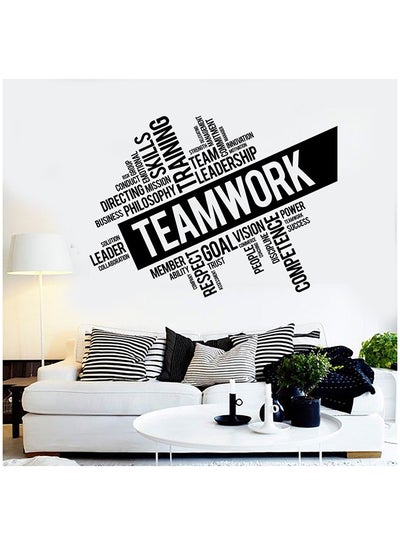 اشتري Team Work Quote Wall Sticker في الامارات