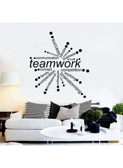 اشتري Team Work Quote Wall Sticker في الامارات