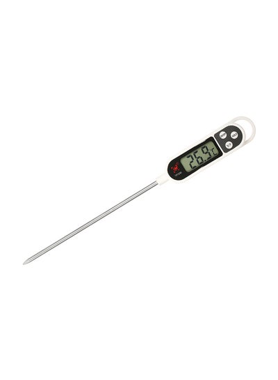 Buy Mini Digital Thermometer Silver/White 24.5x1.5x2.5centimeter in UAE