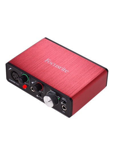 Buy Scarlett Solo 2nd Generation USB Audio Interface Sound Card in Saudi Arabia