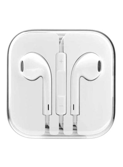 Buy In-Ear Wired Earphones White in Saudi Arabia