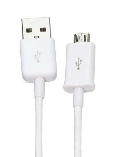 اشتري كابل Micro USB محمول 1متر أبيض في السعودية