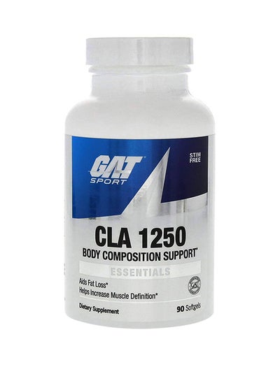 اشتري المكمل الغذائي CLA 1250 لدعم تكوين الجسم من 90 كبسولة هلامية في الامارات