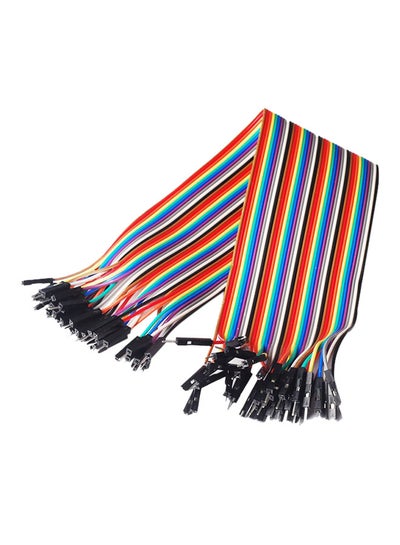 Buy 40-Piece Male To Male Wire Cable Set Multicolour in Egypt