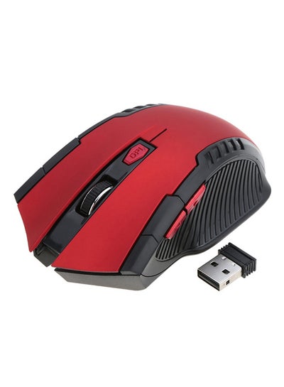 Buy Wireless Gaming Mouse Black/Red in UAE