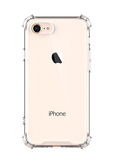 Buy Shock Proof Case For Applr iPhone 7/8 Transparent in UAE