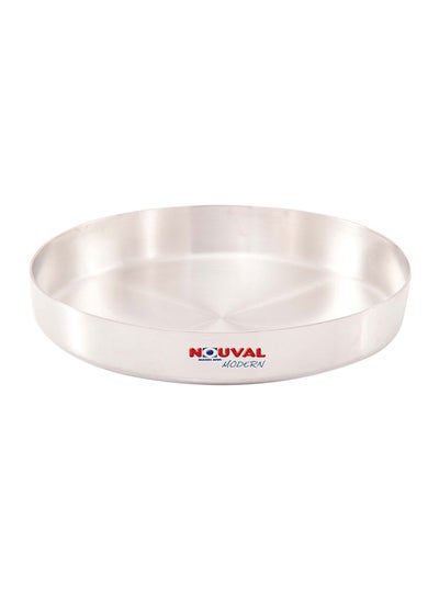 Buy Aluminum Round Oven Tray Silver 24cm in Egypt