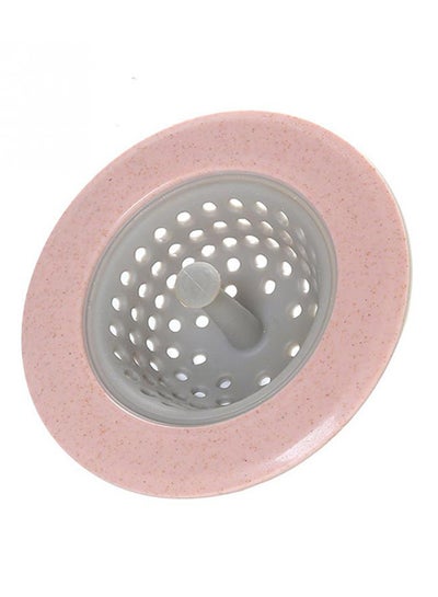 Buy Silicone Sink Strainer Pink 11 x 10 x 3centimeter in Saudi Arabia