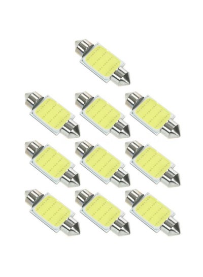 Buy 10-Piece COB LED Car Interior Light in UAE