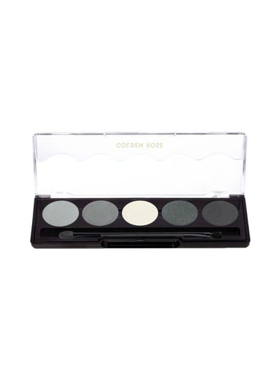 اشتري 5-Color Professional Eyeshadow Palette 104 Grey Line في الامارات