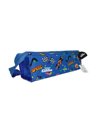 Buy Tray Pencil Case Blue/Black/Yellow in UAE