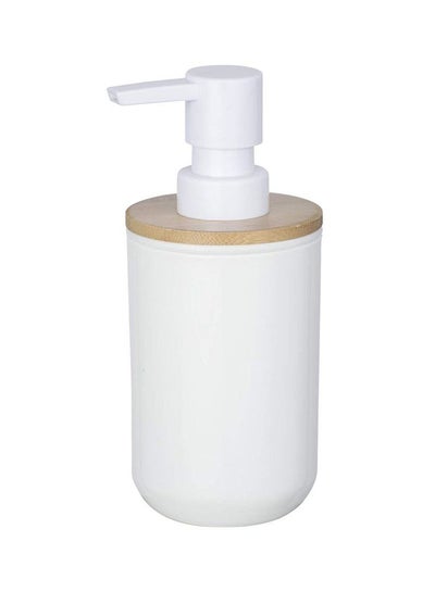 Buy Posa Soap Dispenser White 16.5x8x7centimeter in Saudi Arabia