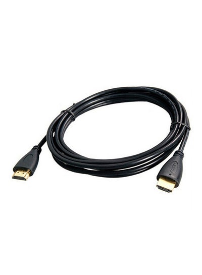 اشتري كابل تحويل ذكر من HDMI إلى HDMI من نوع HD 1080P لكاميرات الفيديو الرقمية  HDTV PS3 أسود في مصر