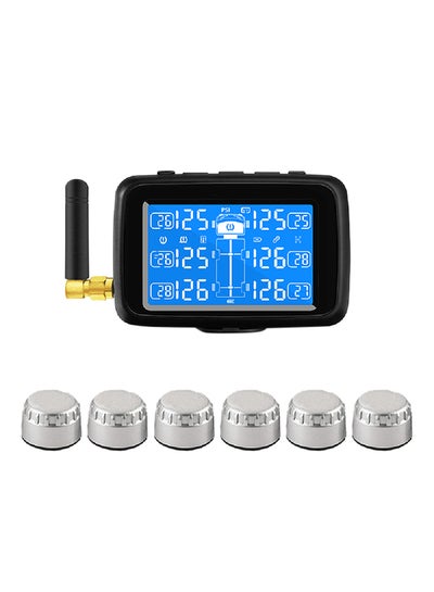 Casecover Tyre Pressure Monitoring System with 4 External Sensors for Home Motor