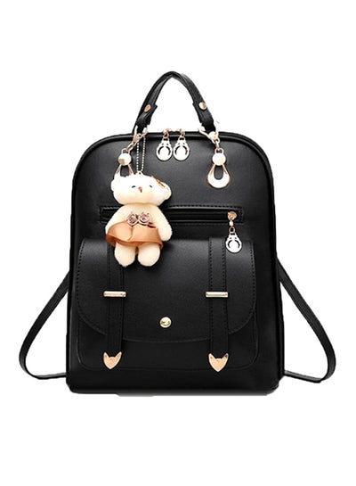 Buy Stylish Backpack Black in UAE