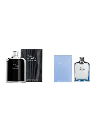 Buy Classic Black And Classic Blue EDT Gift Set (Classic Black EDT 100 ml and Classic Blue 100 ml) in UAE
