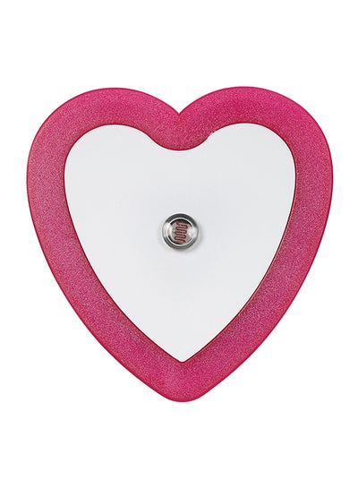 Buy Heart-shaped Bedroom Lamp Red 0.038kg in UAE