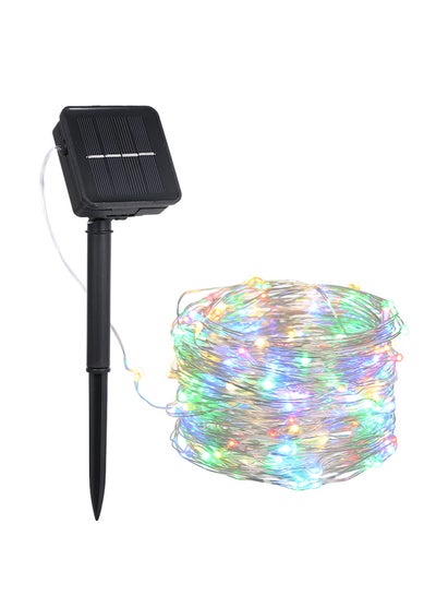 اشتري Solar Powered Copper Wire Fairy String Lawn Lamp متعدد الألوان 5 متر في الامارات