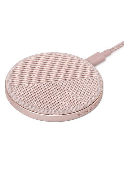 اشتري Drop Wireless Charger Qi Certified 10W Non Slip Fast Charging Pad روز في الامارات