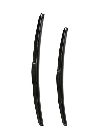 Buy 2-Piece Hybrid Wiper Blades Set For Toyota Avalon in UAE