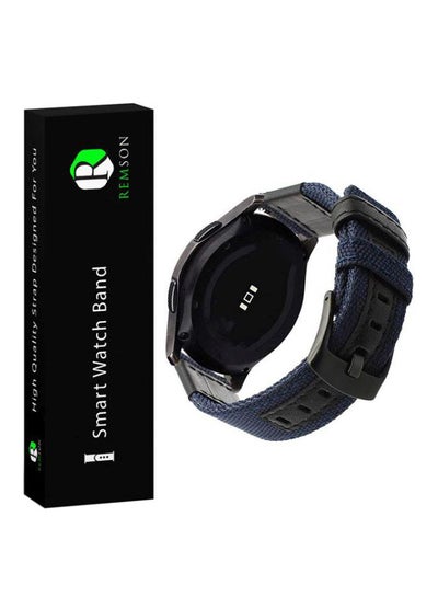 Buy Replacement Band For Huawei Watch GT Navy/Black in Saudi Arabia