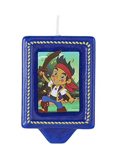 Buy 2811 2105 Disney Jake And The Never Land Pirates Birthday Candle in UAE