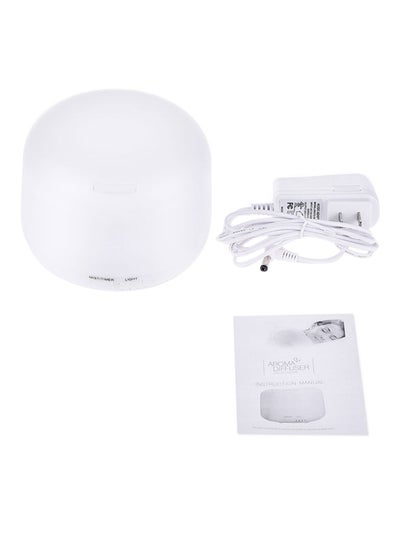 Buy Ultrasonic Electric Essential Oil Aroma Diffuser White in UAE