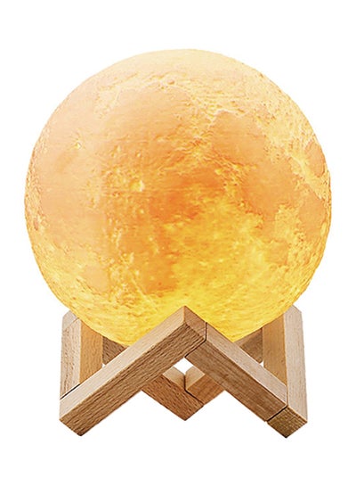 Buy 3D Printing Moon Light Night Lamp Multicolour in Saudi Arabia