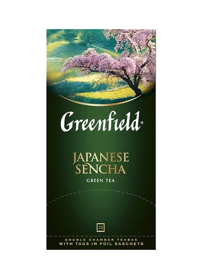 Buy Japanese Sencha Green Tea 2grams Pack of 25 in UAE