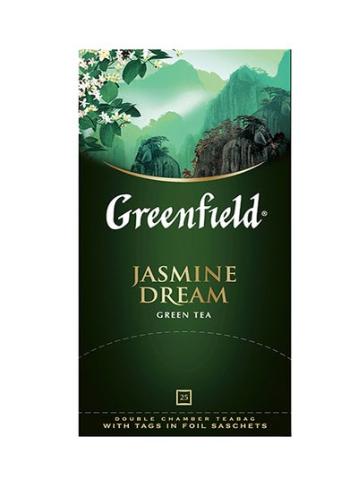 Buy JASMINE DREAM Green Tea 2grams Pack of 25 in UAE