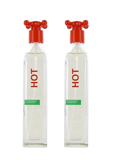 Buy 2-Piece Hot EDT Gift Set (2X100 ml) in UAE