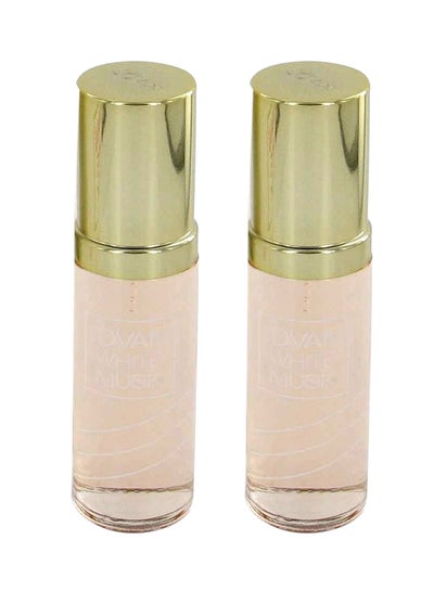 Buy 2-Piece White Musk Cologne Set 2x59ml in UAE