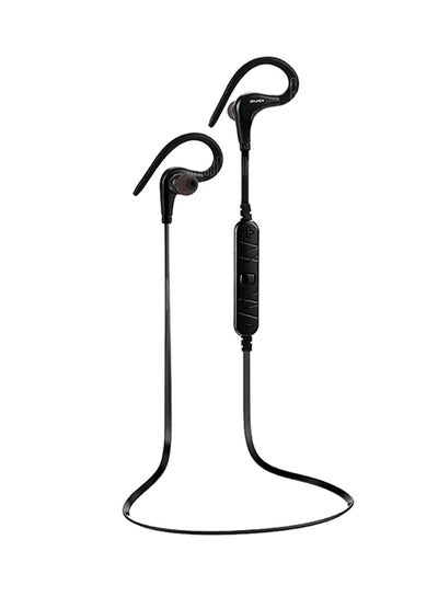 Buy A890BL Bluetooth 4.0 Wireless Sports Ear Hook Headphones Black in Saudi Arabia