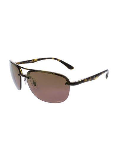 Buy Men's Chromance Semi Rimless Sunglasses - Lens Size: 63 mm in Saudi Arabia
