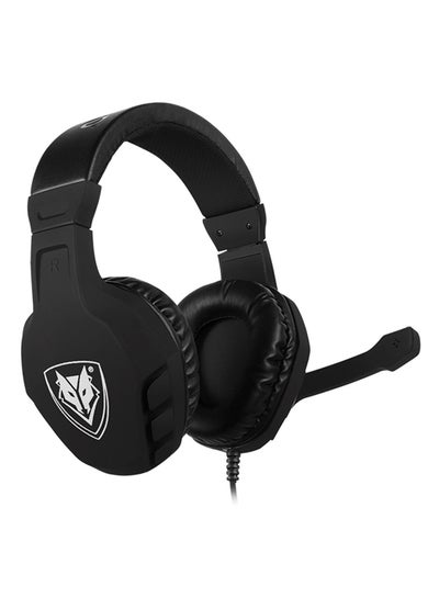 اشتري Stereo On-Ear Gaming Headphone Black في الامارات