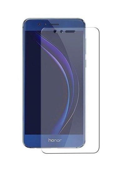 Buy Tempered Glass Screen Protector For Honor 8 Clear in UAE