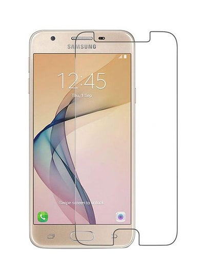 Buy Tempered Glass Screen Protector For Samsung Galaxy J5 Prime Clear in UAE